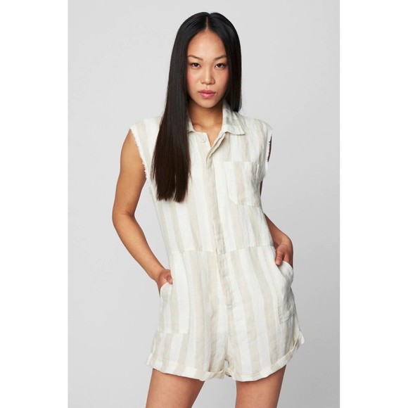 Blank NYC Pants - BLANKNYC Changing Lanes Romper Size M (0055)